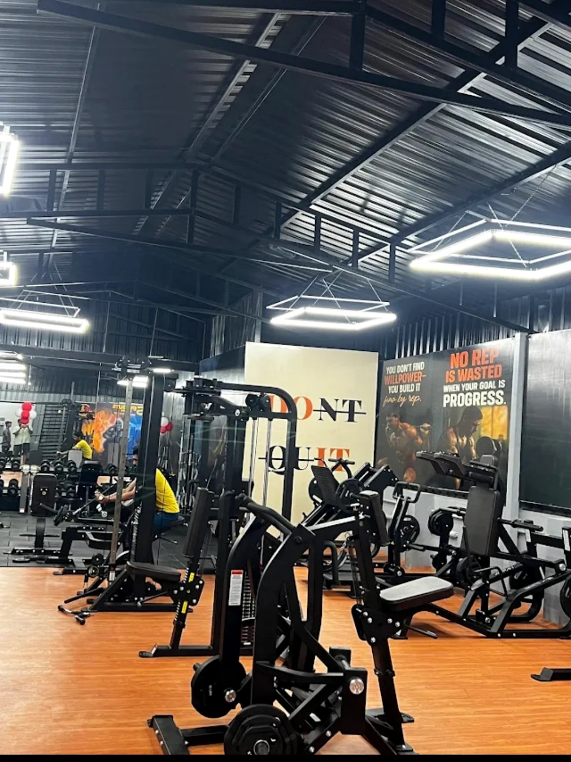 Sprouts Gym equipment floor