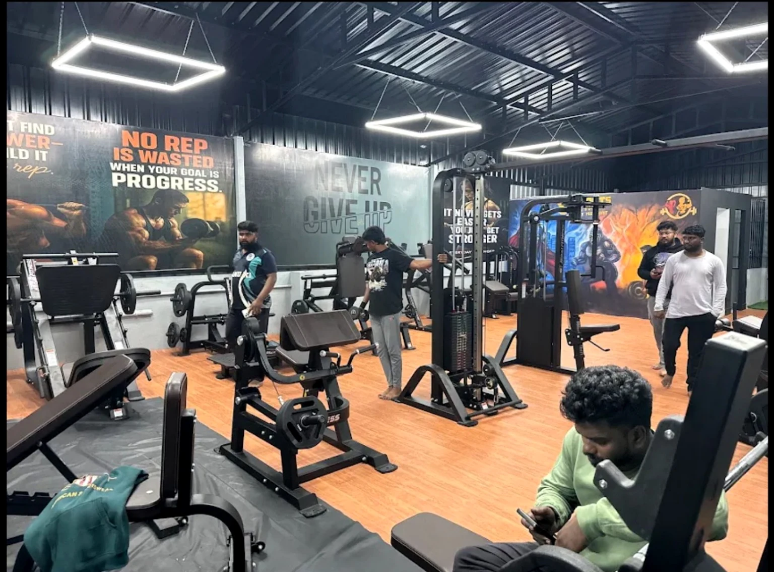 Sprouts Gym training floor
